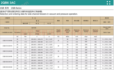 2QB610-SAH26-旋渦氣泵,環形高壓風機工廠現貨